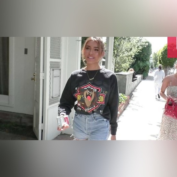 VINTAGE 1992 ๐คโค๏ธ TAZ SWEATSHIRT โค๏ธ๐ค - Picture 3 of 10